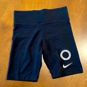 Nike Nigeria Football Federation black Women’s bike shorts in Medium.